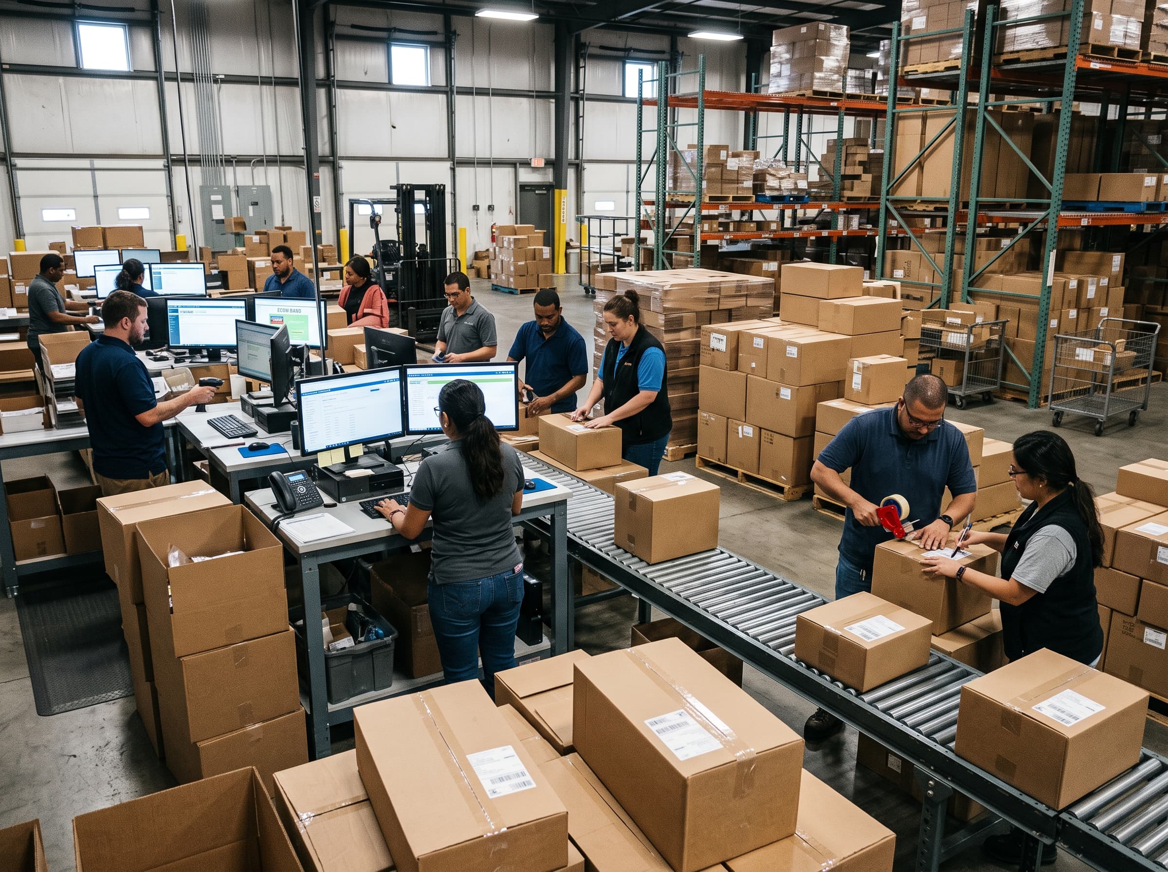 Warehouse & prep center