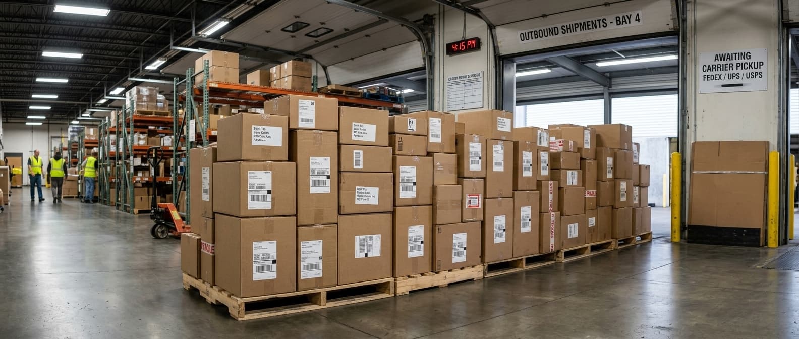 Outbound parcels