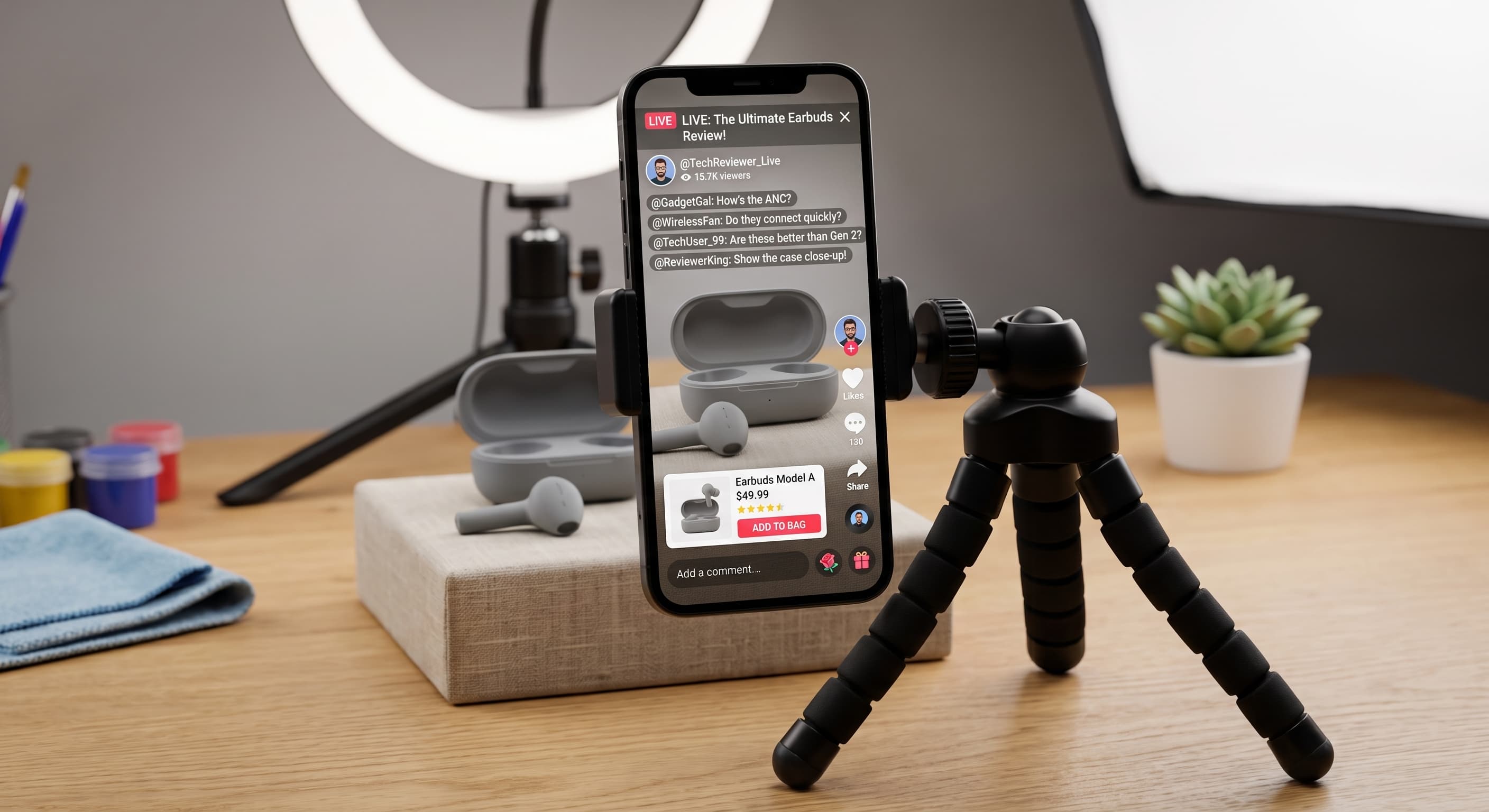 TikTok Shop content