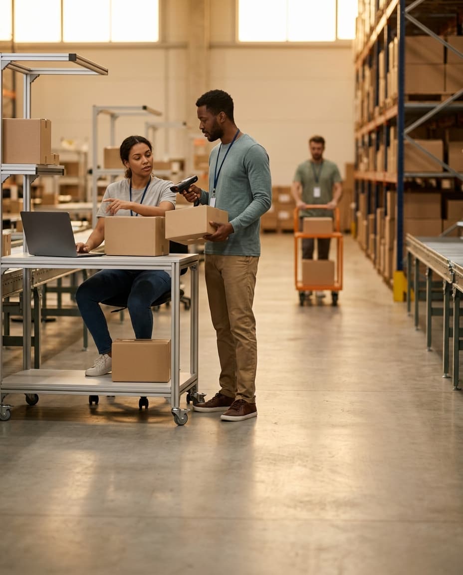 Fulfillment floor in motion