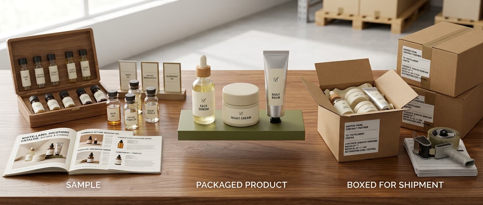 From sample to shelf